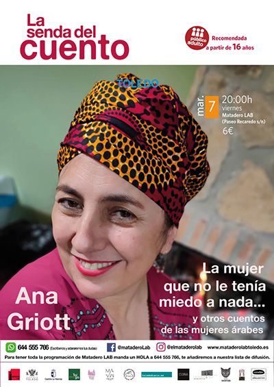 Cartel Senda general marzo 2025 Ana Griott