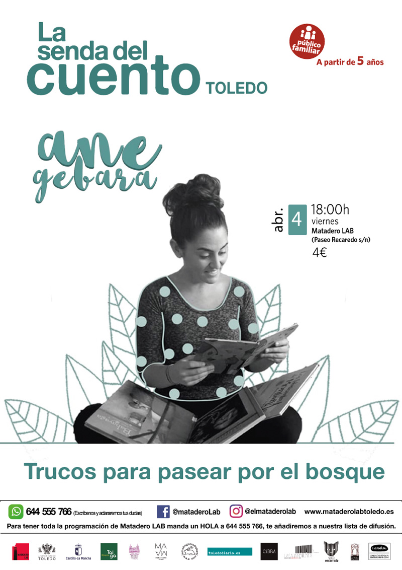Cartel Senda familiar abril 2025 Ane Gebara