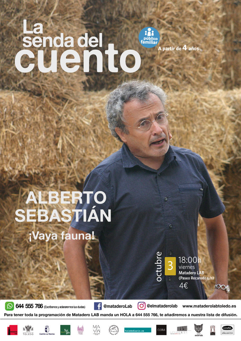 Cartel Senda familiar octubre 2025 Alberto Sebastián