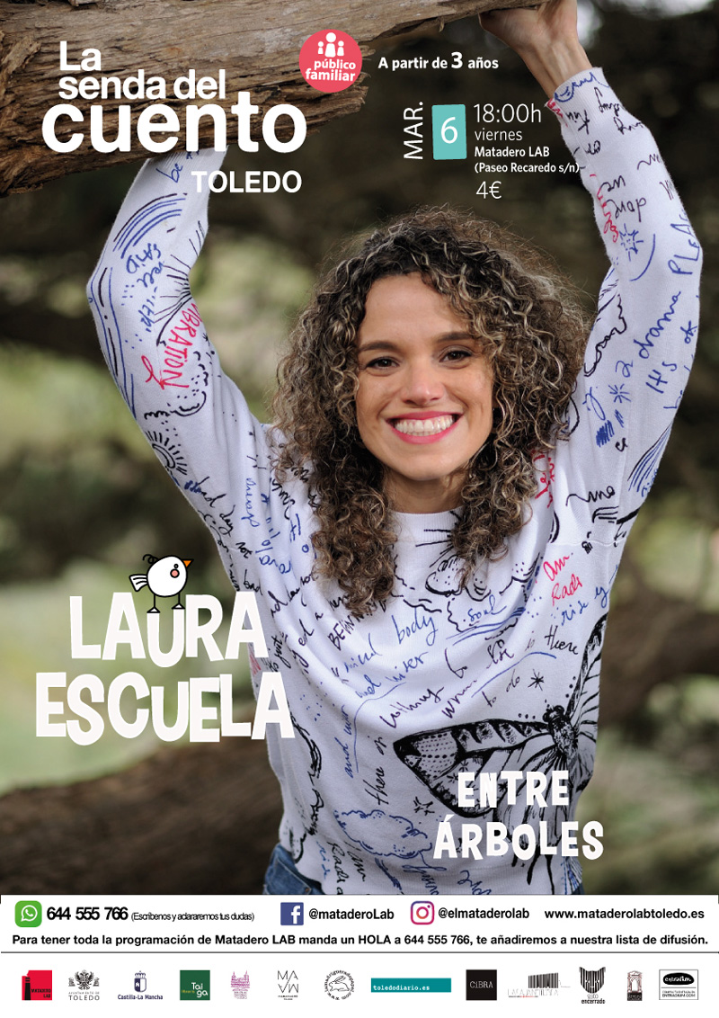 Cartel Senda familiar marzo 2026 Laura Escuela