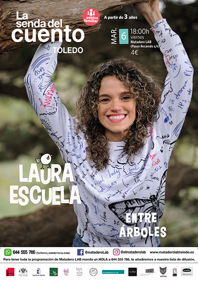 Cartel Senda familiar marzo 2026 Laura Escuela