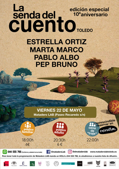 Cartel Senda del Cuento mayo 2026