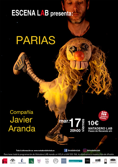 Cartel de Escena Lab Javier Aranda